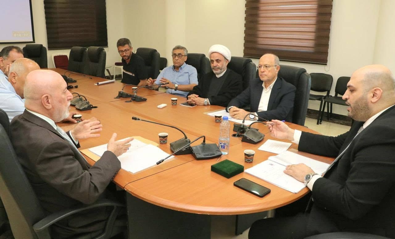 وفد من جمعية المبرات في زيارة لوزير الصحة د. ركان ناصر الدين