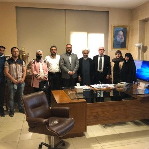 رئيس المركز التربوي للبحوث والانماء الاستاذ جورج نهرا في رحاب مجمع دوحة المبرّات