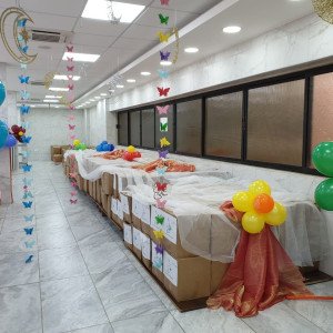 المبرّات توزع 1350 حصة غذائية على عوائل فقيرة ومحتاجة