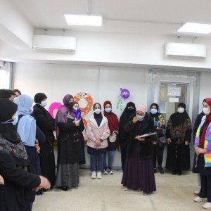 معرض توعوي في معهد المبرات الصحي