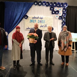 احتفال عيد المعلم والمجلس التربوي في ثانوية عيسى بن مريم