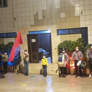 مشاركة فوج مبرة الخوئي في الحفل التكريمي للخيرين