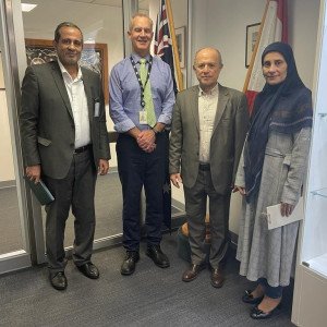 وفد من المبرّات زار السفير الأسترالي في بيروت