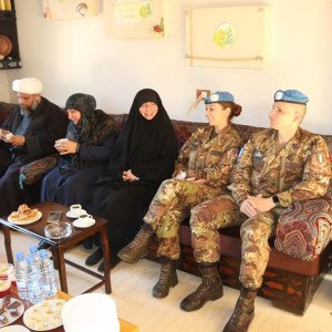 جنرال إيطالي يزور مجمع السيد عبد الرؤوف فضل الله التربوي الرعائي