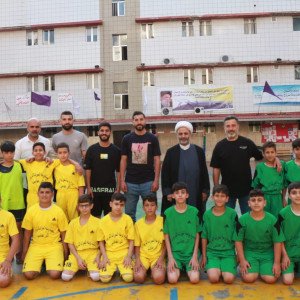 مبرة الإمام الخوئي اختتمت دورة كأس التحرير في كرة القدم 