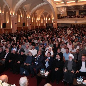 احياء الذكرى الثالثة عشرة لرحيل المرجع فضل الله(رض) في حارة حريك:فضل الله: نستهدي تطلعاته والعمل لايجاد حالة وطنية عابرة للطوائف