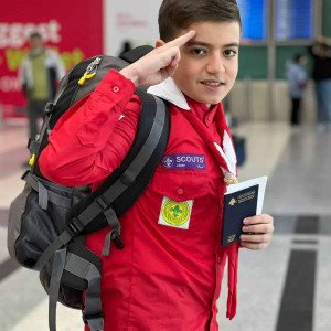 كشافة المبرّات تشارك في بعثة لبنان إلى مخيم الإمارات العربية