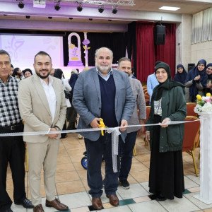 عميد المعهد العالي للدكتوراه يفتتح حفل أسبوع المطالعة في ثانوية الرحمة