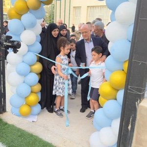 مدير عام المبرّات يرعى افتتاح ملعب ميني فوتبول في مبرة الرضا