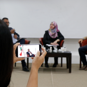 طوفان الأقصى- قصة من عمر ما قبل النكبة” ندوة حوارية في جامعة USAL