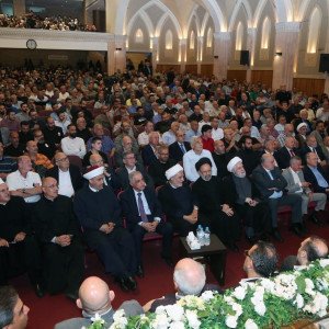 مؤسسات المرجع فضل الله أحيت الرابعة عشرة  لرحيله باحتفال حاشد/فضل الله:نطلق الصوت باسمك  للإيمان المشرق والوحدة وفلسطين