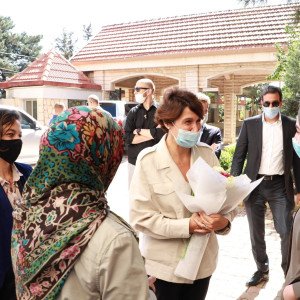 السفيرة الفرنسية في لبنان:جئنا لنؤكد على ضرورة التعاون المستمر مع مدارس المبرات