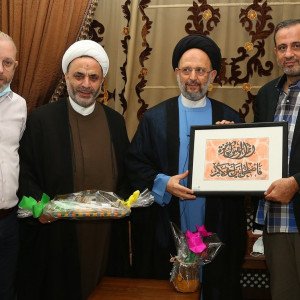 استقبل وفد من مؤسسة الهادي / فضل الله: رغم الضائقة بقيت المؤسسات في أعلى مستوى