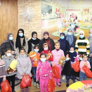 وفود في مبرة السيدة خديجة