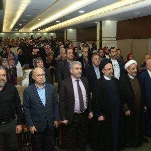 بهمن تحيي ذكرى ولادة الإمام المهدي(عج) بحضور وزير العمل فضل الله: تحقيق العدالة هدف كل الرسالات السماوية