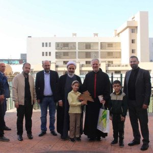 المطران ميشال عون يزور مدرسة رسول المحبة التابعة للمبرّات في جبيل