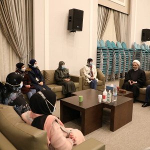 تكريم المشرف الرعائي في مبرة النبي ابراهيم